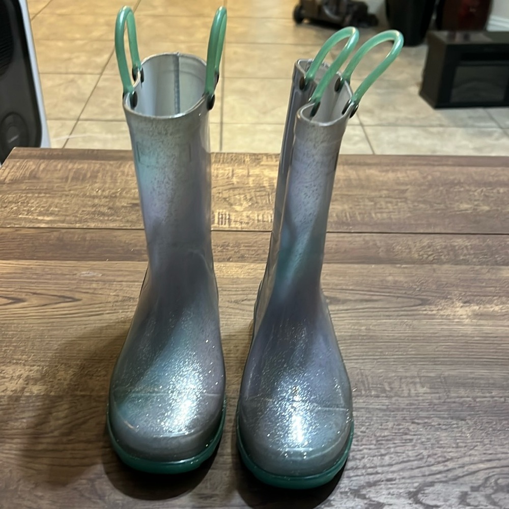 Western chief glitter boots girls size 11